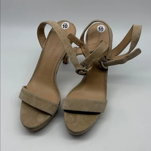 VERONICA BEARD Tan Heels. - Picture 3 of 14